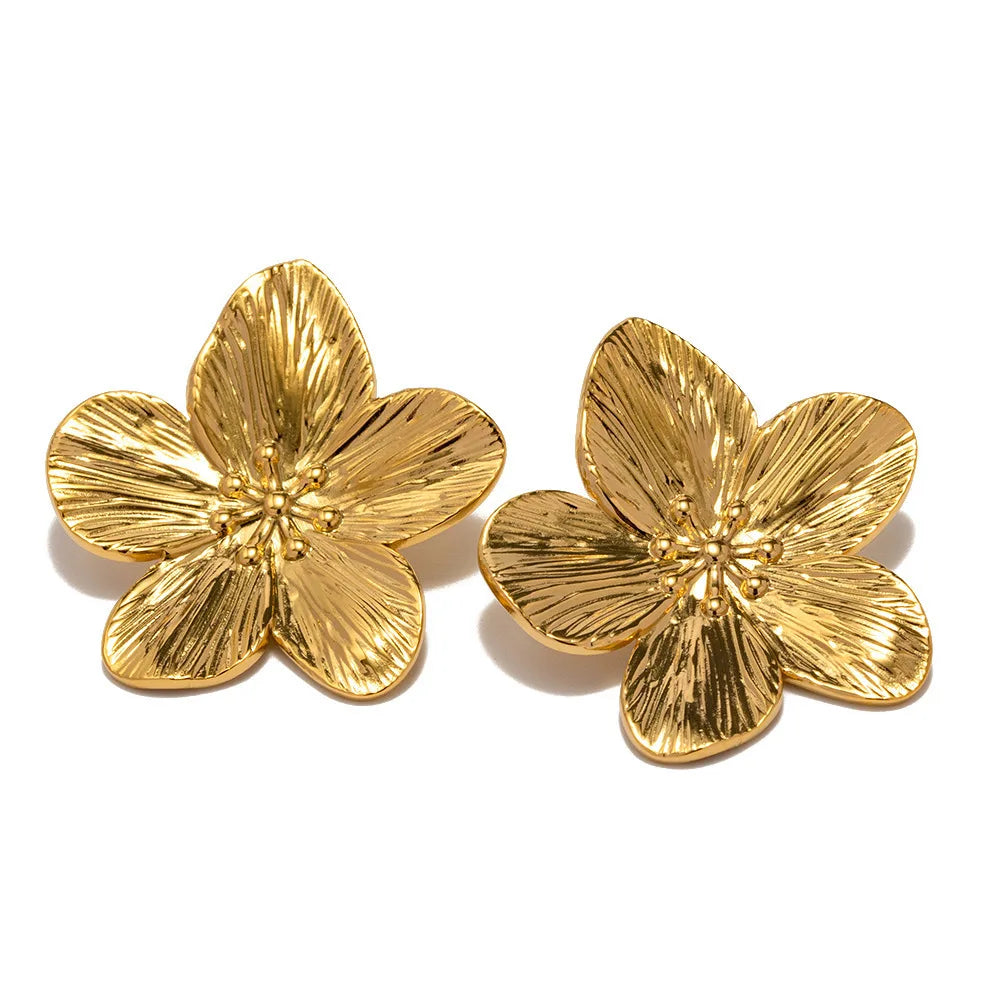 Hibiscus Bloom Earrings