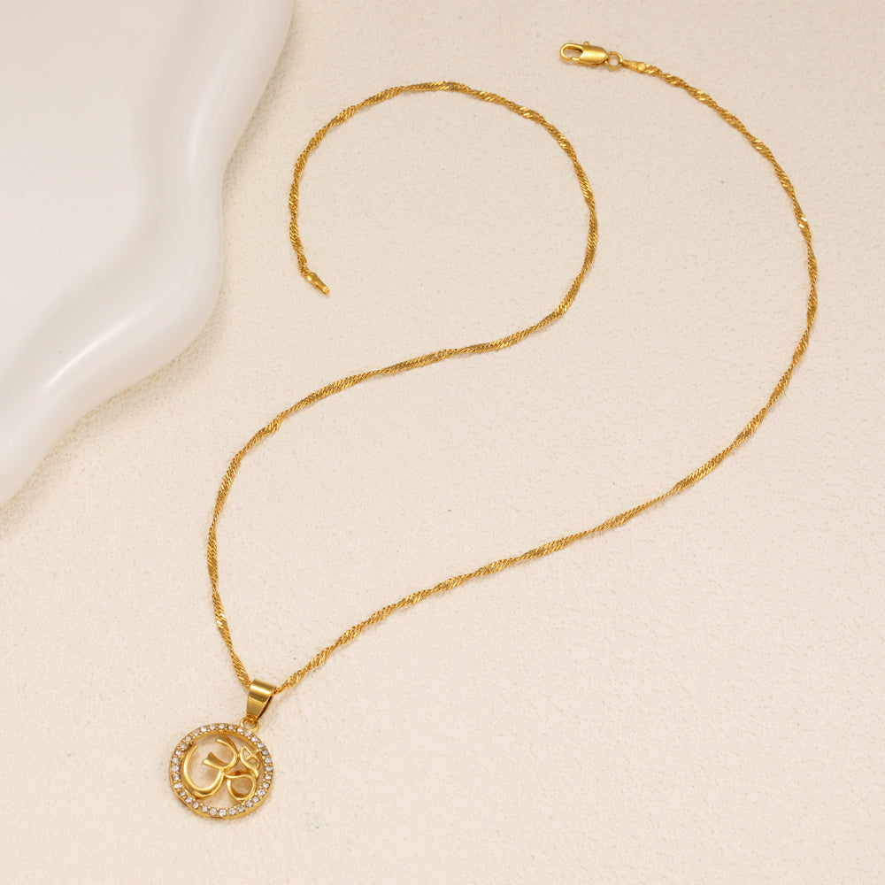 Mystic India OM™ Pendant in Gold